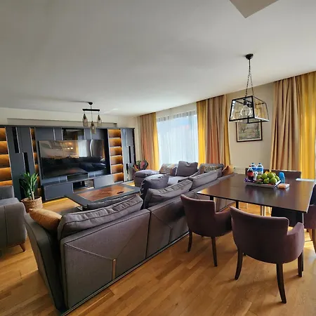 Taksim Perfect Residence, 3 Bedrooms, 140 M2, Pool Gym Sauna Access Lägenhet Istanbul